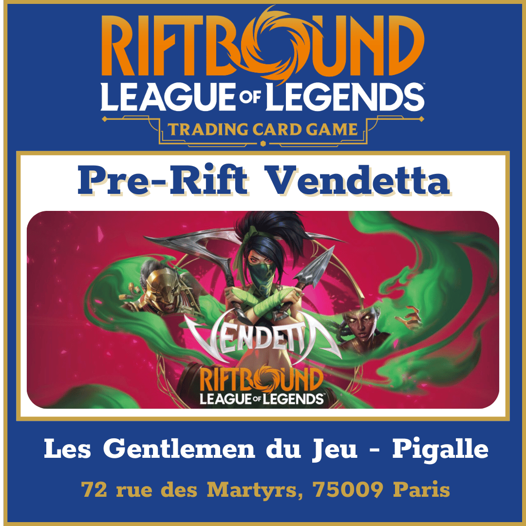 Bani&egrave;re de la Nexus Night : Tournoi Riftbound aux Gentlemen du Jeu